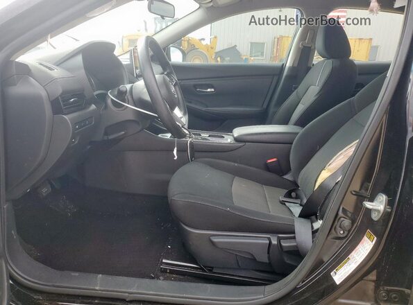 3N1AB8CV0RY335737 2024 NISSAN SENTRA Black Widok wnętrza z przodu