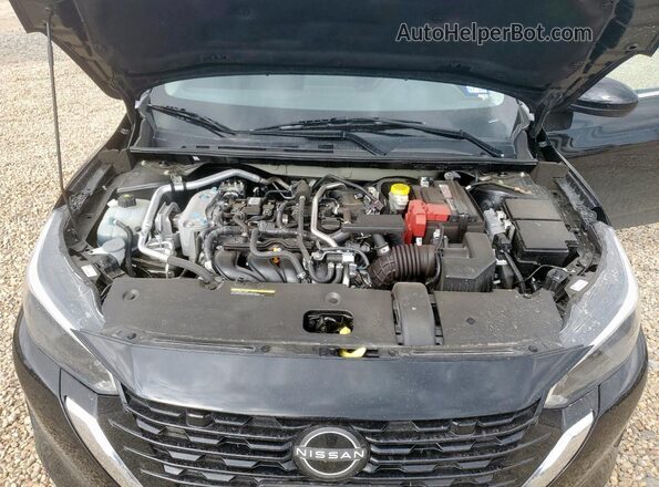 3N1AB8CV0RY335737 2024 NISSAN SENTRA Black Widok wnętrza z tyłu