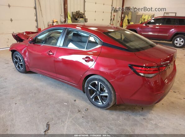 3N1AB8CV0SY204510 2025 NISSAN SENTRA Red Trasero izquierdo