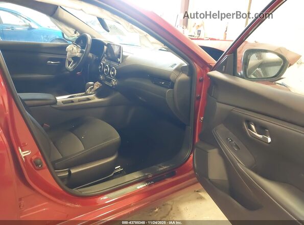 3N1AB8CV0SY204510 2025 NISSAN SENTRA Red Vista interior delantera