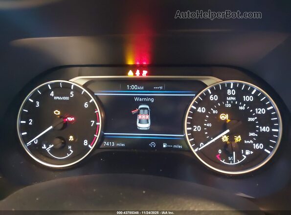 3N1AB8CV0SY204510 2025 NISSAN SENTRA Red Vista de los asientos traseros