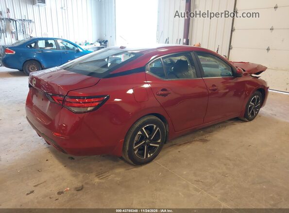 3N1AB8CV0SY204510 2025 NISSAN SENTRA Red Trasero derecho