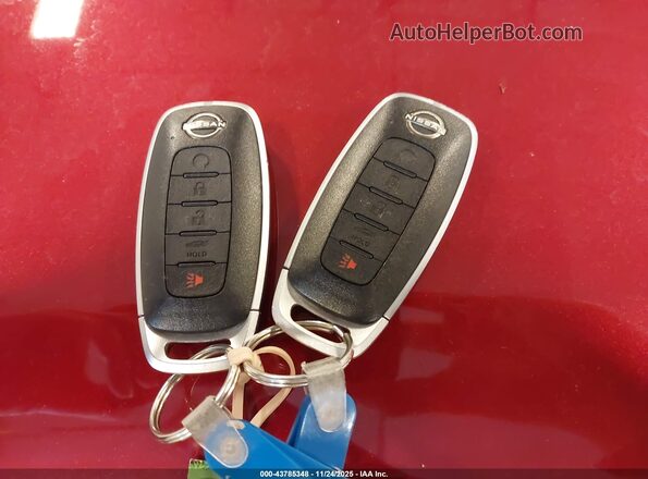 3N1AB8CV0SY204510 2025 NISSAN SENTRA Red Vista del salpicadero