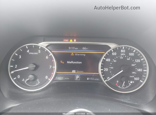 3N1AB8CV7SY302014 2025 NISSAN SENTRA Maroon Rear seats view