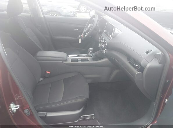 3N1AB8CV7SY302014 2025 NISSAN SENTRA Maroon Front interior view