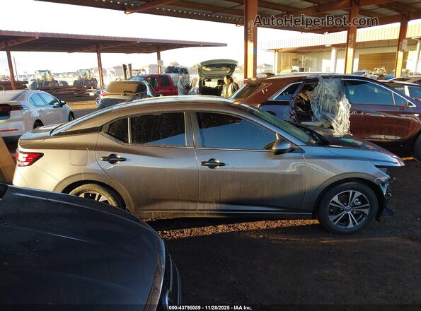 3N1AB8CV8NY241888 2022 NISSAN SENTRA Gray Widok wnętrza 360 stopni