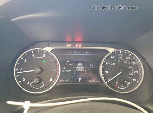 3N1AB8CV8SY305147 2025 NISSAN SENTRA Black Vista del cuadro de instrumentos