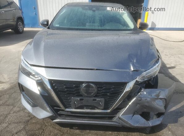 3N1AB8DV5PY225942 2023 NISSAN SENTRA Gray Вид наклейки з VIN-кодом