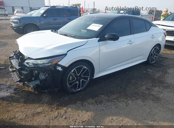 3N1AB8DV9RY201436 2024 NISSAN SENTRA White Przód lewy