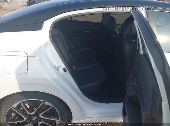 3N1AB8DV9RY201436 2024 NISSAN SENTRA White Widok naklejki z numerem VIN