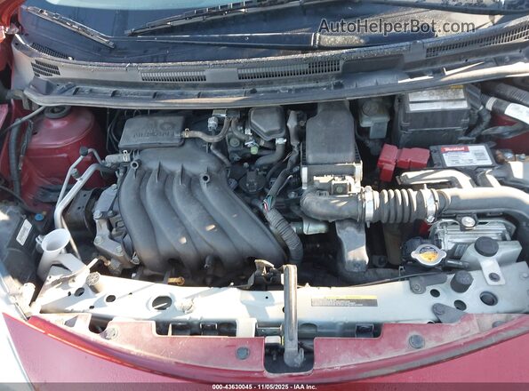 3N1CE2CP0GL406380 2016 NISSAN VERSA NOTE Burgundy Widok z tyłu