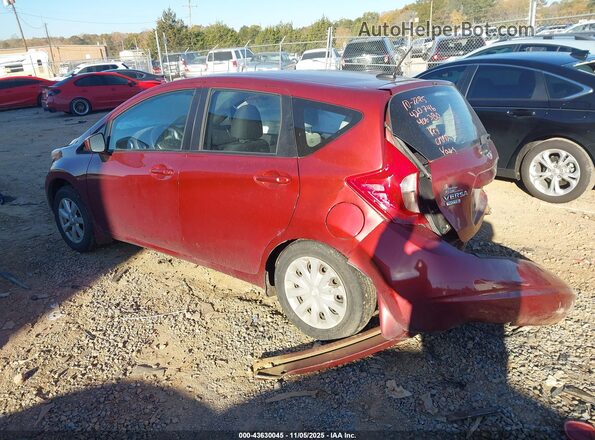 3N1CE2CP0GL406380 2016 NISSAN VERSA NOTE Burgundy Tył lewy