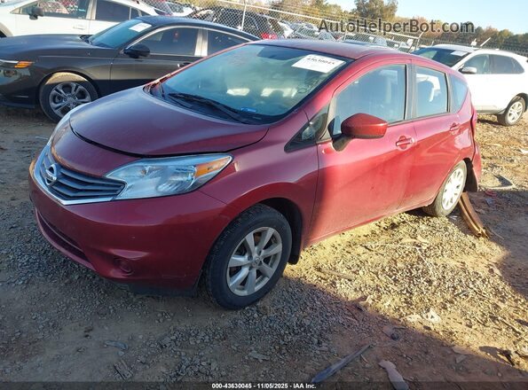3N1CE2CP0GL406380 2016 NISSAN VERSA NOTE Burgundy Przód lewy