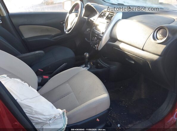 3N1CE2CP0GL406380 2016 NISSAN VERSA NOTE Burgundy Widok wnętrza z przodu
