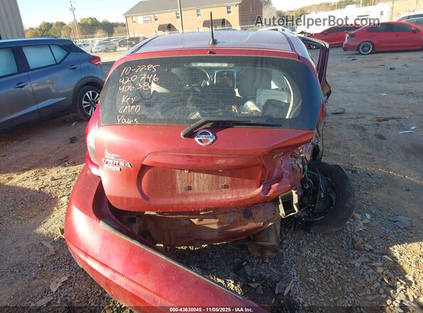 3N1CE2CP0GL406380 2016 NISSAN VERSA NOTE Burgundy 