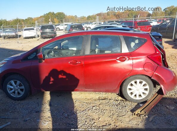 3N1CE2CP0GL406380 2016 NISSAN VERSA NOTE Burgundy Widok wnętrza 360 stopni
