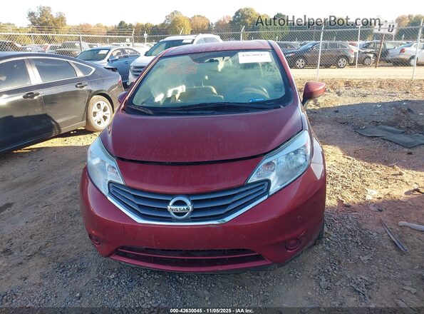 3N1CE2CP0GL406380 2016 NISSAN VERSA NOTE Burgundy Widok zestawu wskaźników