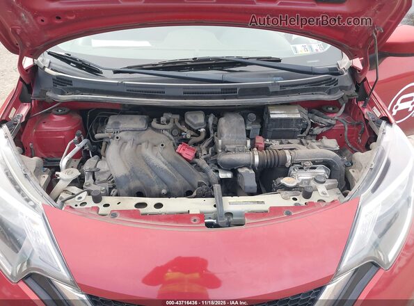 3N1CE2CP0KL365824 2019 NISSAN VERSA NOTE Бордовый Вид сзади