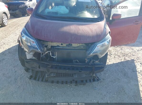 3N1CE2CP2KL357580 2019 NISSAN VERSA NOTE Red Vista frontal