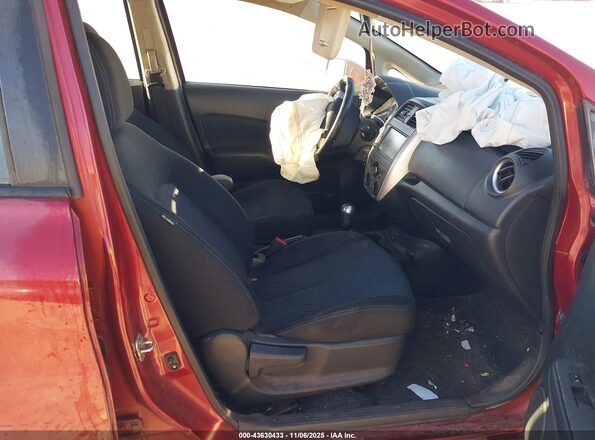 3N1CE2CP2KL357580 2019 NISSAN VERSA NOTE Red Vista interior delantera