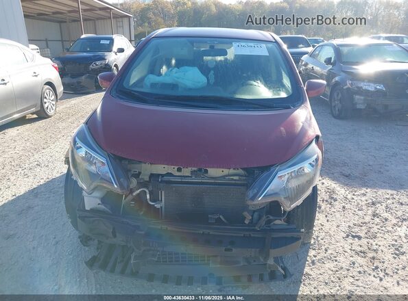 3N1CE2CP2KL357580 2019 NISSAN VERSA NOTE Red Vista interior trasera