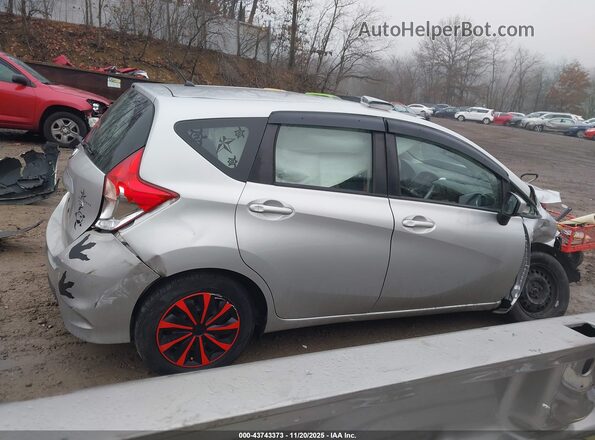 3N1CE2CP5KL365379 2019 NISSAN VERSA NOTE Silver Вид задньої частини салону