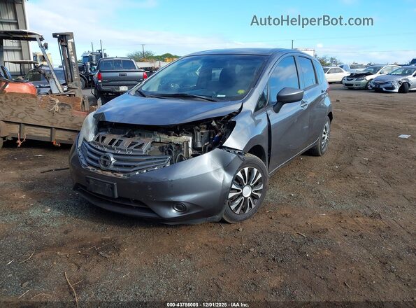 3N1CE2CP6GL378990 2016 NISSAN VERSA NOTE Gray Вид спереду