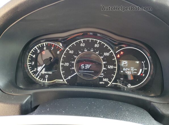 3N1CE2CP7HL355137 2017 NISSAN VERSA Red Widok zestawu wskaźników