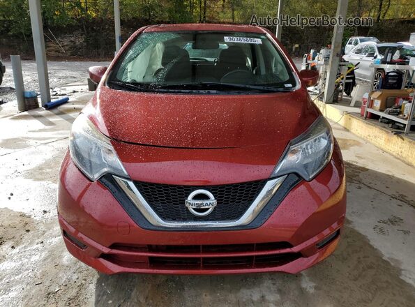 3N1CE2CP7HL355137 2017 NISSAN VERSA Red Widok z przodu