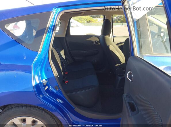 3N1CE2CP9GL365327 2016 NISSAN VERSA NOTE Blue VIN sticker view