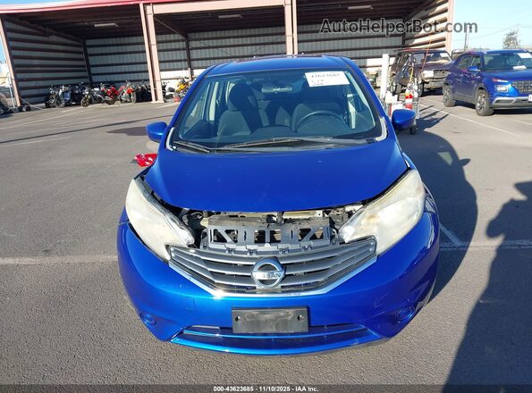 3N1CE2CP9GL365327 2016 NISSAN VERSA NOTE Blue Instrument cluster view