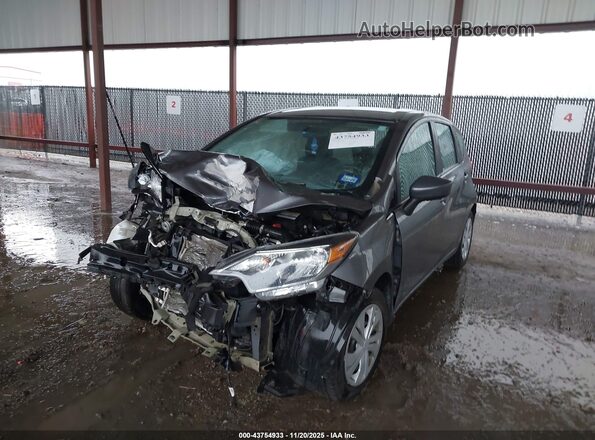 3N1CE2CP9KL356491 2019 NISSAN VERSA NOTE Gray Vista tres cuartos delantera izquierda
