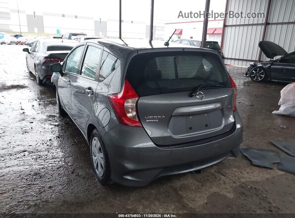 3N1CE2CP9KL356491 2019 NISSAN VERSA NOTE Gray Trasero izquierdo