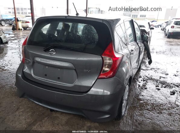 3N1CE2CP9KL356491 2019 NISSAN VERSA NOTE Gray Trasero derecho