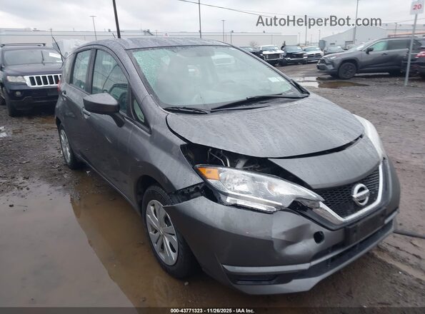 3N1CE2CP9KL361285 2019 NISSAN VERSA NOTE Gray Front view