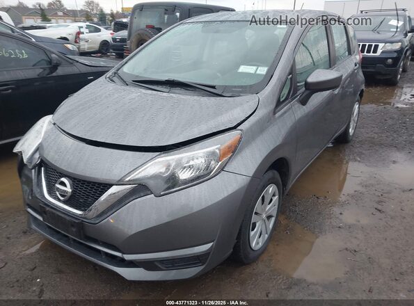 3N1CE2CP9KL361285 2019 NISSAN VERSA NOTE Gray Instrument cluster view