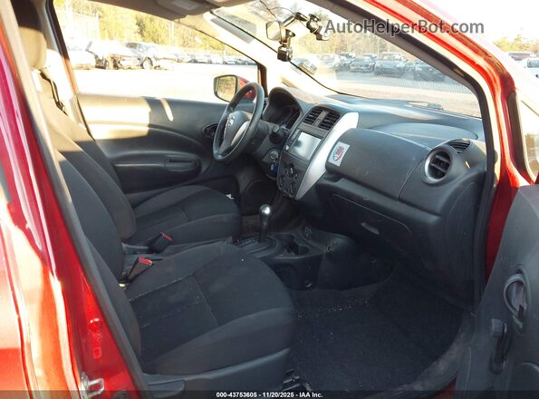 3N1CE2CPXKL365667 2019 NISSAN VERSA NOTE Красный Вид салона спереди