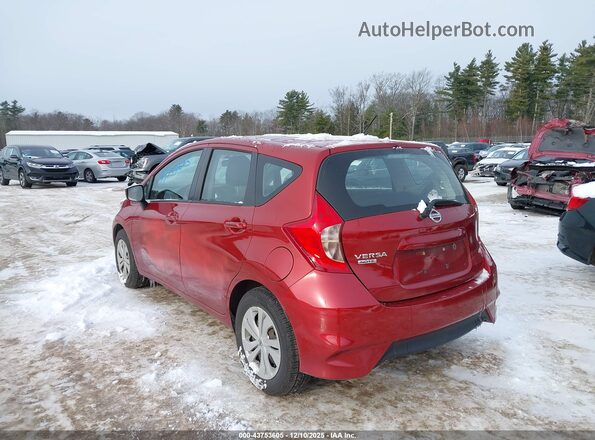 3N1CE2CPXKL365667 2019 NISSAN VERSA NOTE Красный Задняя левая четверть