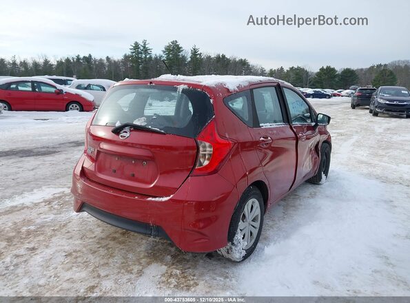 3N1CE2CPXKL365667 2019 NISSAN VERSA NOTE Красный Задняя правая четверть