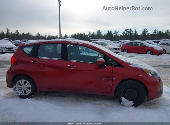 3N1CE2CPXKL365667 2019 NISSAN VERSA NOTE Красный Вид задней части салона