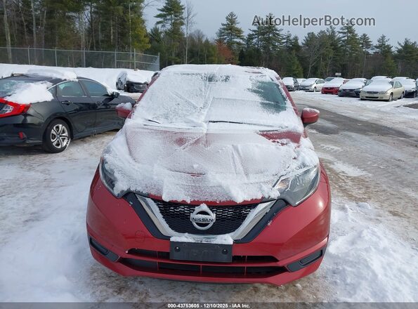 3N1CE2CPXKL365667 2019 NISSAN VERSA NOTE Красный Вид щитка приборов