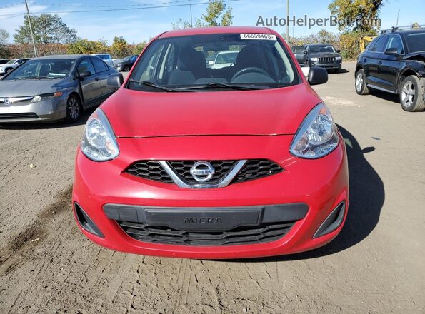 3N1CK3CP1GL266872 2016 NISSAN MICRA Red 