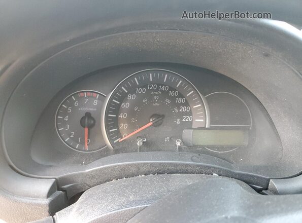 3N1CK3CP4HL266463 2017 NISSAN MICRA Turquoise ხელსაწყოთა პანელის ხედი