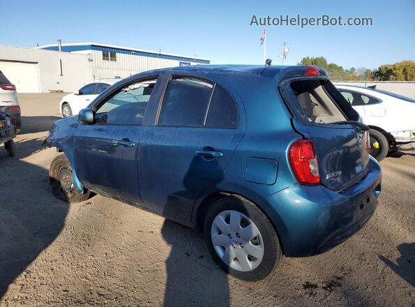 3N1CK3CP4HL266463 2017 NISSAN MICRA Turquoise უკანა მარცხენა