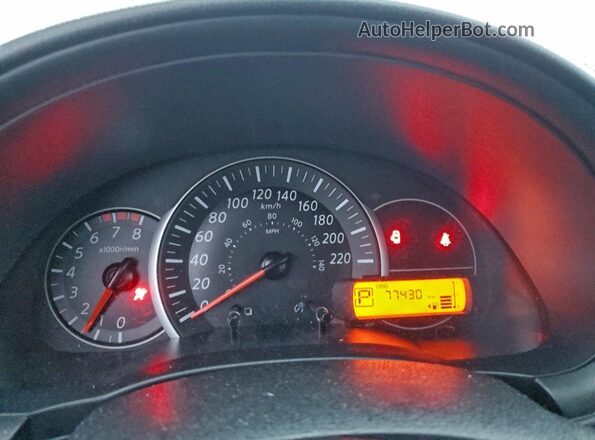 3N1CK3CPXKL235984 2019 NISSAN MICRA Red Սարքավորումների վահանակի տեսք