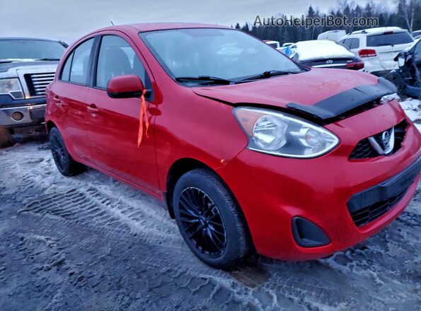 3N1CK3CPXKL235984 2019 NISSAN MICRA Red Առջևի աջ
