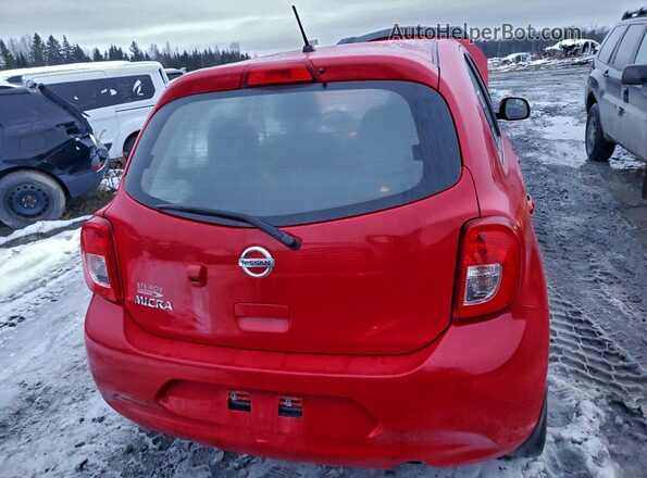 3N1CK3CPXKL235984 2019 NISSAN MICRA Red Հետևի տեսք