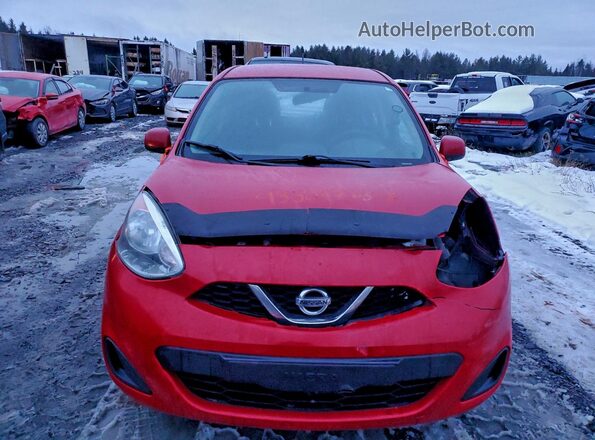3N1CK3CPXKL235984 2019 NISSAN MICRA Red Դիմացի տեսք
