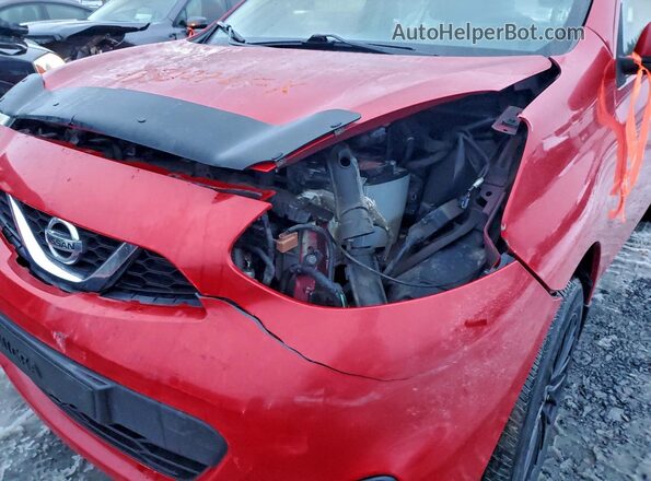 3N1CK3CPXKL235984 2019 NISSAN MICRA Red Շարժիչի բաժամունքի տեսք