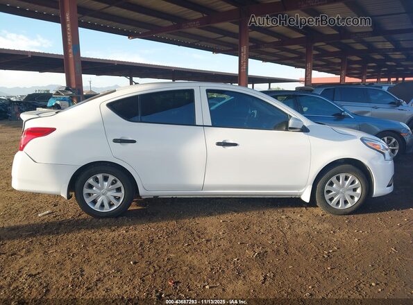 3N1CN7AP3GL866598 2016 NISSAN VERSA White Widok wnętrza z tyłu